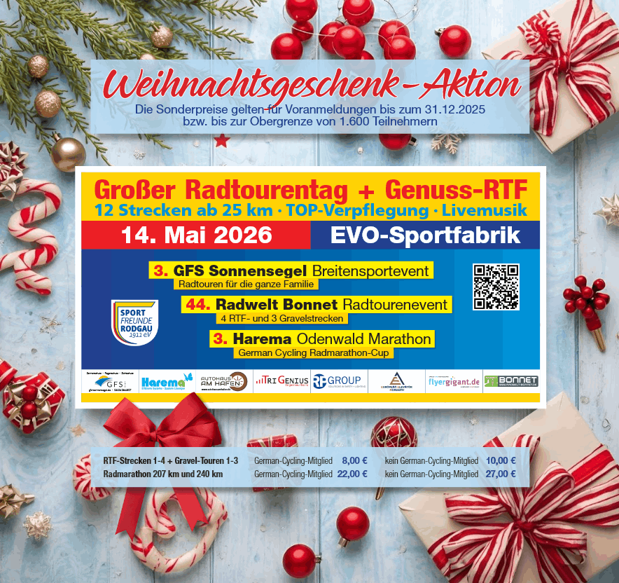 Anmeldung für die Tour 2026